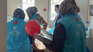 Kandilde Hastanedeki Çocuklar Unutulmadı