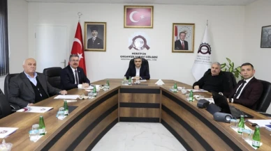 Karaaslan, OSB Yönetim Kurulu Toplantısı'na başkanlık etti