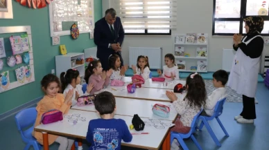 Katipoğlu, minik öğrencilerle buluştu