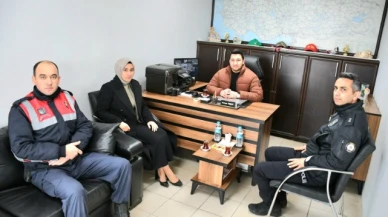 Kaymakam Güneş’ten bir dizi ziyaret