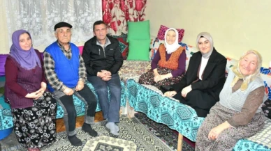 Kaymakam Güneş'ten Hane Ziyaretleri