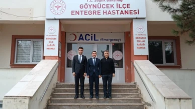 Kaymakam Kartal'dan Göynücek'te veda ziyaretleri