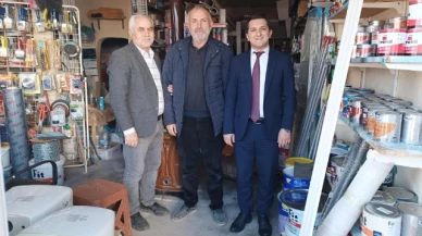 Kaymakam Kartal esnaf ve vatandaşlarla vedalaştı