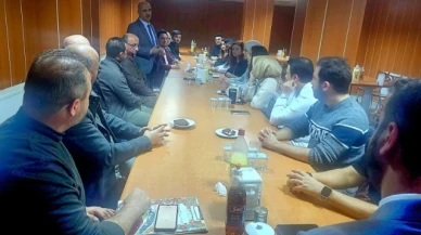Koç başkanlığında Taşova'da toplantı yapıldı