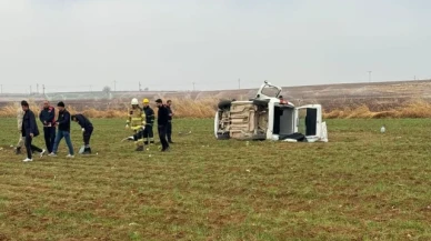 Kontrolden çıkan hafif ticari araç takla attı: 2 ölü, 4 yaralı