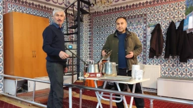 Merkez Camii’nde Yılın İlk Sabah Namazı