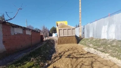 Merzifon'un köylerinde çalışmalar sürüyor