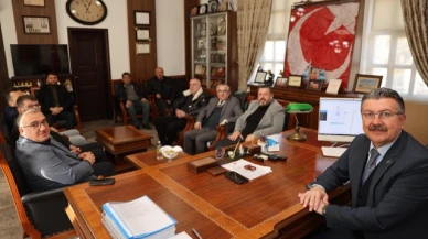 Merzifonspor Yönetiminden Başkan Kargı'ya Ziyaret