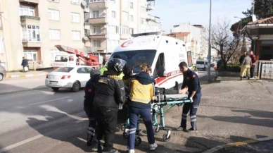 Motosiklet kazasında 1 kişi yaralandı