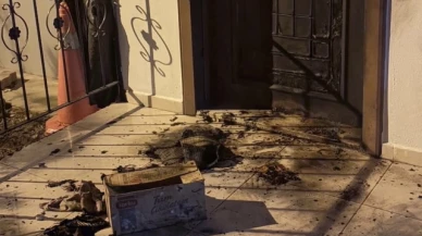 Muhtarlık binasına saldırı gerçekleştirildi