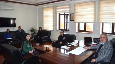 Öğrencilerden Başkan Dayıoğlu'na ziyaret