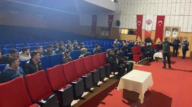 "Orman Yangınları" konulu hizmet içi eğitimi verildi