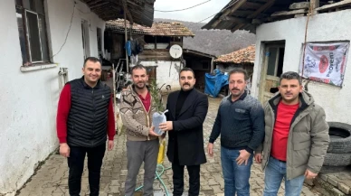 Osmanoğlu Köyü'nde fidanlar toprakla buluştu