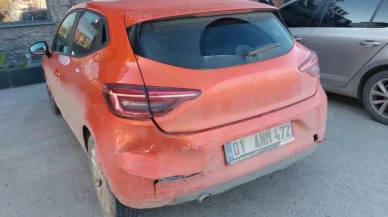 Otomobiller çarpıştı: 1 yaralı