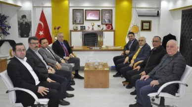 Rektör Turabi'den Başkan Uzun'a iade-i ziyaret