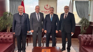 Rektör Turabi’den BBP Genel Başkanı Destici’ye ziyaret