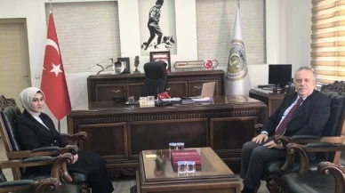 Rektör Turabi’den Kaymakam Güneş’e Hayırlı Olsun Ziyareti