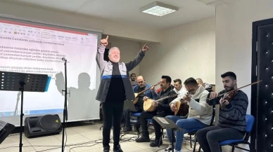Sevindi, Türk Halk Müziği Korosu çalışmalarına katıldı