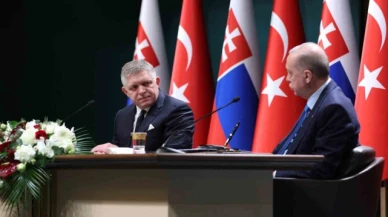 Slovakya Başbakanı Fico'dan Cumhurbaşkanı Erdoğan'a: "Çok büyük uluslararası, siyasi ve eknomik bir aktörsünüz"