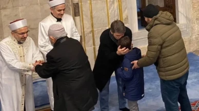 Sultan II. Bayezid Camii’nde yılın ilk sabah namazı
