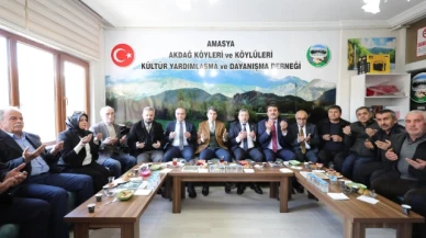 Vali Bakan Amasya’da bir dizi ziyaret gerçekleştirdi