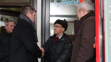 Vali Bakan esnaf ziyaretinde