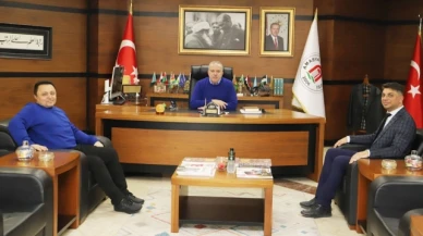 Yerdurmaz'dan Turabi'ye nezaket ziyareti