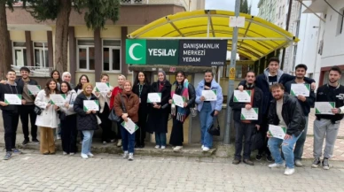 Yeşilay Amasya Şubesi PDR öğrencilerini ağırladı