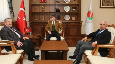 Yılmaz ve Kara Vali Önder Bakan'ı ziyaret etti