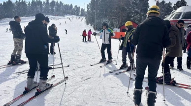 Kars Sarıkamış’ta "Temel Kayak Eğitimi"