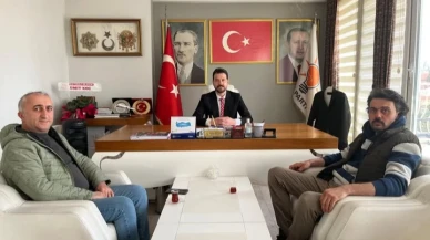 Başkan Keleş'e Şen Tekstil'den ziyaret