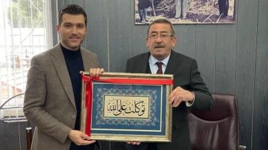 Başkan Saatçi, Başkan Karagöl’ü makamında ağırladı