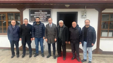 Başkan Akgül, Muhtar Keklik’i Ziyaret Etti