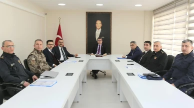 Merzifon'da İl Güvenlik ve Asayiş Toplantısı yapıldı