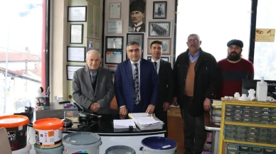 Kaymakam Karaaslan'dan İşletme Ziyareti