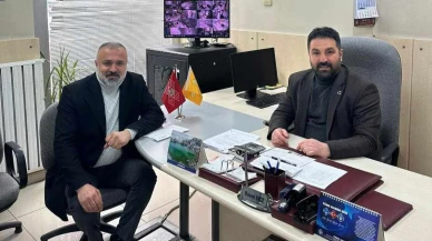 Altun'dan PTT Merzifon Şube Müdürü İnce’ye Ziyaret