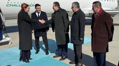 İpek, Türkmenistan Meclis Başkanı Gulmanova’yı Karşıladı