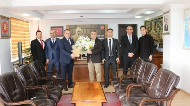 Vergi Dairesi Müdürlüğü'nden Kaymakam Karaaslan'a Ziyaret