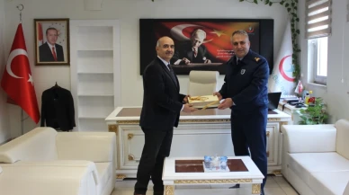 5. Ana Jet Üst Komutanı Serin'den Koç'a ziyaret