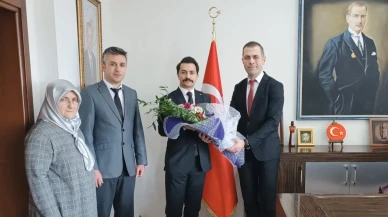Göynücek  İlçe Mal Müdürü’nden Kaymakam Demirgül’e ziyaret