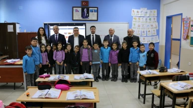 Kaymakam Karaaslan öğrencilerle bir araya geldi