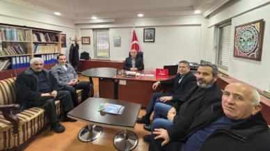 Akgül’den Özdemir’e Makamında Ziyaret     