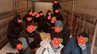 Amasya'da 24 düzensiz göçmen yakalandı