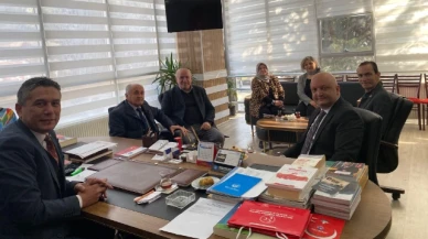 Başkan Akgül, Cansaran’ı makamında ağırladı