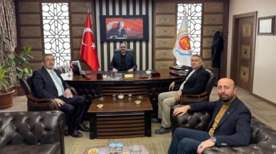 Başkan Aksu, Başkan Saatçi'yi Ağırladı