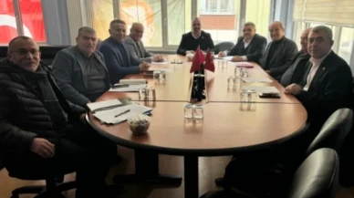 Başkan Caba, Suluova'da İlçe Başkanları Toplantısı'na Katıldı