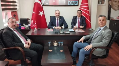Başkan İlker Küp misafirlerini ağırladı