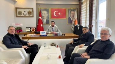 Başkan Keleş, Aydınlı ve Ceylan'ı Ağırladı