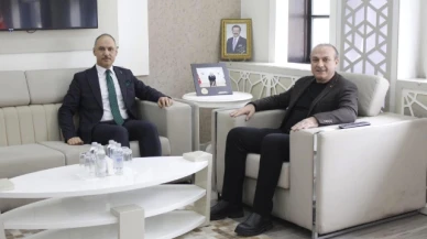 Başkan Kırlangıç, Kızılırmak'ı Makamında Ağırladı