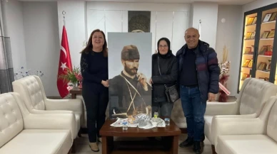 Başkan Özyol, Bayrak ve Geçit'i misafir etti